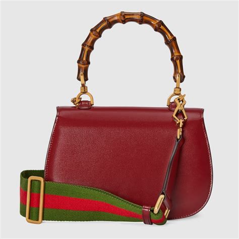 borse tote pelle rossa gucci